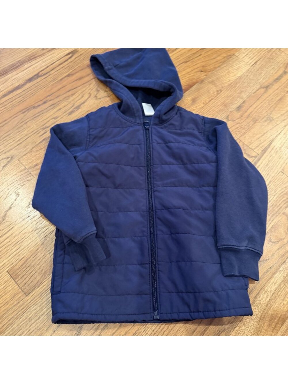 Carters Boys Size 5 Blue Hooded Jacket Coat